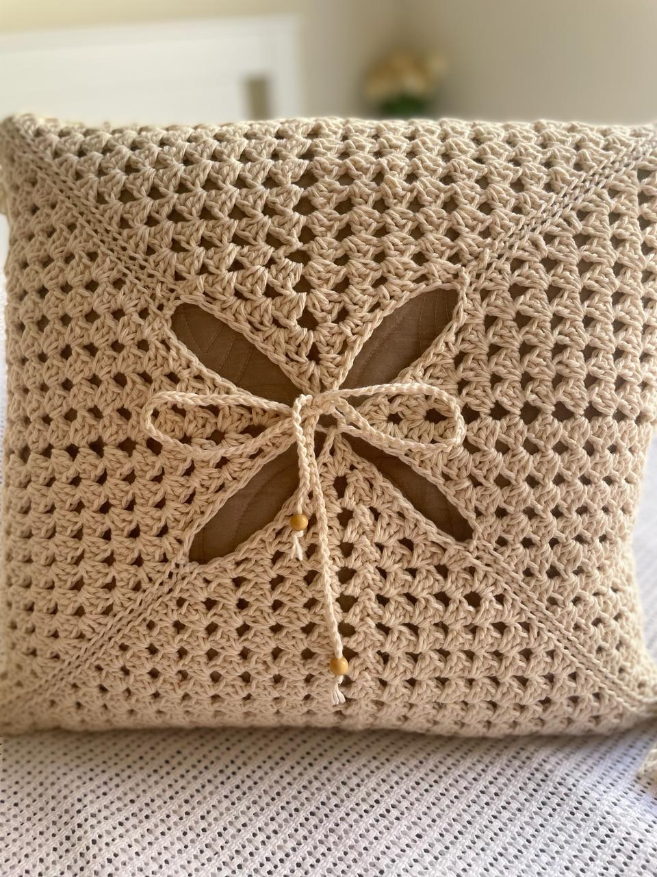 BOHEMIA Crochet Cushion Cover