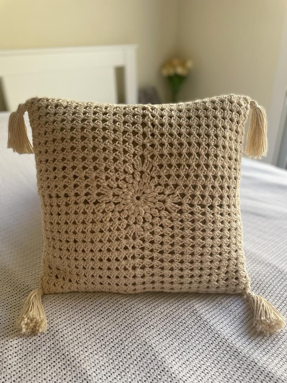 BOHEMIA Crochet Cushion Cover