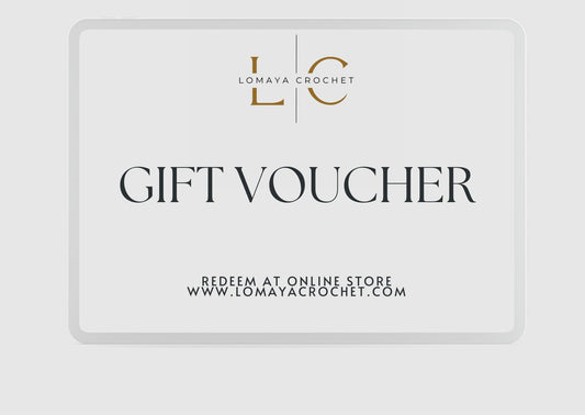 Lomaya Crochet Gift Card